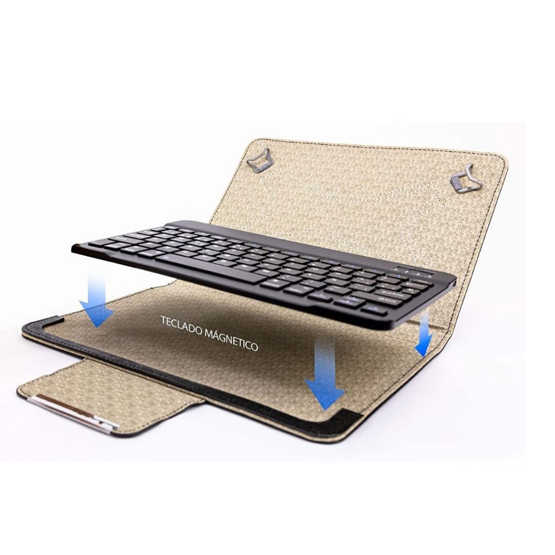 FUNDA TECLADO ITAB BLUETOOTH 10.1"