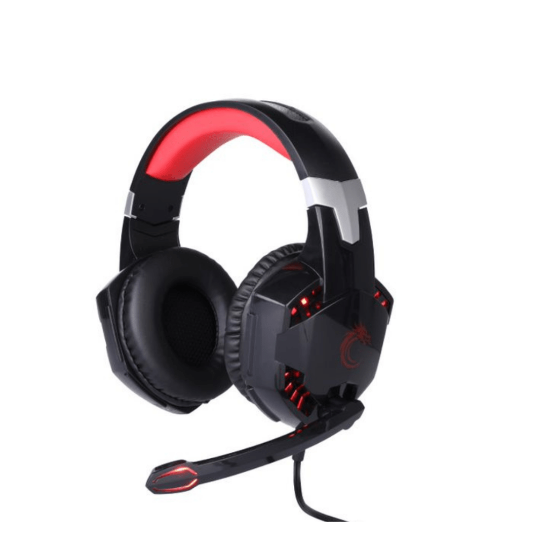 AUDIFONO NEGRO GAMER DRAGON ITAB