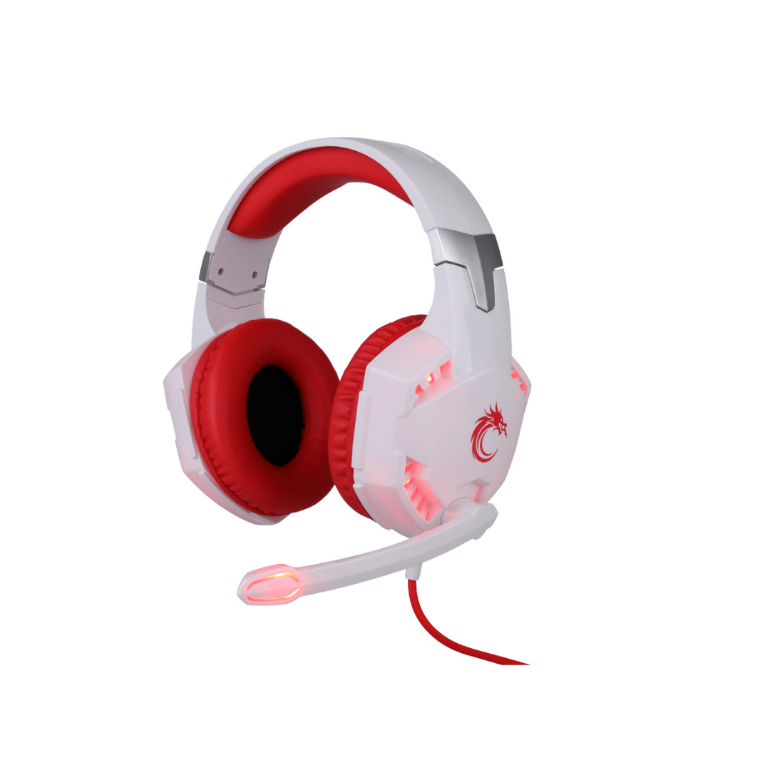 AUDIFONO BLANCO GAMER DRAGON ITAB